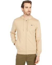 Lacoste - Long Sleeve Solid Color Sweatshirt - Lyst