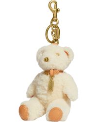 COACH - Shearling Collectible Bear Bag Charm - Lyst