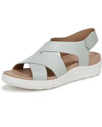 Dr. Scholls - S Time Off Sea Sandal Ocean Green Smooth 6 M - Lyst