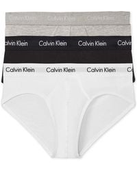 Calvin Klein - Underwear Cotton Stretch 3-pack Hip Brief - Lyst