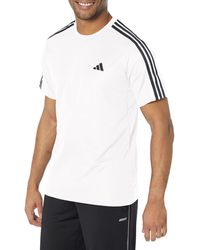 adidas - Essentials Base 3-stripes Training T-shirt - Lyst