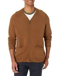 Amazon Essentials - Cardigan Aus Lammwolle Mit V-Ausschnitt - Lyst