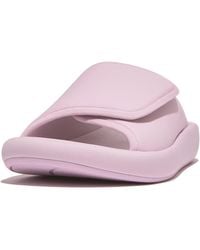 Fitflop - Iqushion City Adjustable Water-resistant Slides Wedge Sandal - Lyst