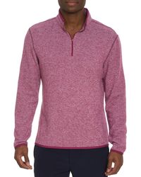 Robert Graham - Cariso Long-sleeve 1/4-zip Knit Pullover Shirt - Lyst