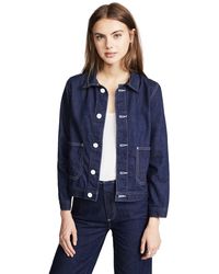 AG Jeans - Womens Avenall Denim Jacket - Lyst
