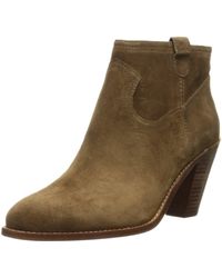 ash lynne leather booties