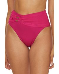 Trina Turk - Standard Monaco High Waisted Bikini Bottom - Lyst