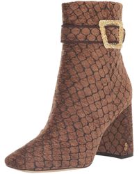 Sam Edelman - Corinne Fashion Boot Brown Multi 8.5 Medium - Lyst