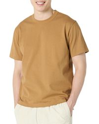 Amazon Essentials - Camiseta de Corte Holgado de Algodón Grueso Hombre - Lyst