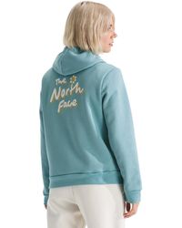 The North Face - Evolution Floral Cloud Hoodie | 2 Piece Hood With Adjustable Drawcord - Lyst