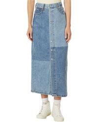 Levi's - ® Button Midi Skirt Patch - Lyst