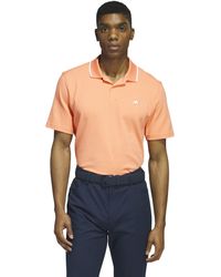 adidas - Go-to Piqué Golf Polo Shirt - Lyst