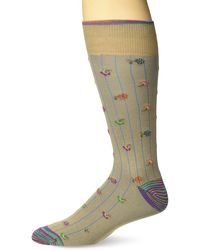Robert Graham Mens Cabrillo Crew Sock
