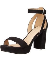 Chinese Laundry - Go On Heeled Sandal, Black Patent, 9 M Us - Lyst