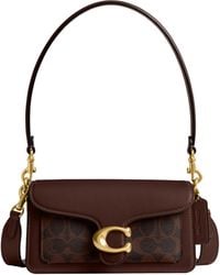 COACH - Coated Canvas Signature Tabby Shoulder Bag 20 Refresh - Lyst