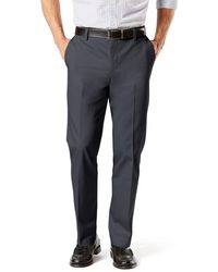 dockers men's slim fit signature khaki lux cotton stretch pants d1