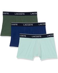Lacoste - Casual Classic 3 Pack Cotton Stretch Trunks - Lyst
