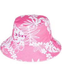 Roxy - Jasmine Paradise Reversible Bucket Hat - Lyst