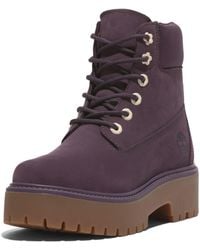 Timberland - Stone Street 6 Inch Lace-Up Waterproof (Dark Nubuck) Boots - Lyst