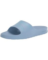 Lacoste - Croco Slide Sandal - Lyst