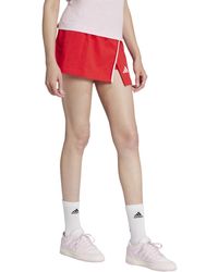 adidas - Essentials Color Pop Cotton Skort - Lyst