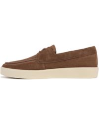 Vince - S Todd Slip On Oxford Sneaker Hickory Brown Suede 7.5 M - Lyst