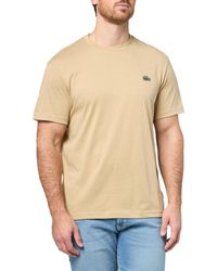 Lacoste - Relaxed Fit Signature Print T-shirt - Lyst