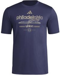 adidas - Standard Vintage World Pre-game Short Sleeve T-shirt - Lyst