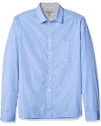 Geoffrey Beene Mens Big and Tall Easy Care Short Sleeve Button Down Shirt 