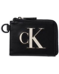 Calvin Klein - Rfid Leather Slim Minimalist Card Case Wallet Sets - Lyst