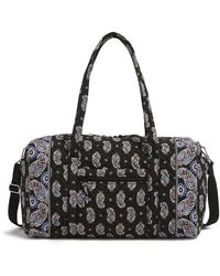 Vera Bradley - Cotton Large Travel Duffel Bag - Lyst