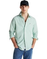 Tommy Hilfiger - Heritage Oxford Solid Regular Long Sleeve Shirts - Lyst