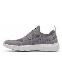 Rockport - Mens Truflex Evolution Mudguard Slip-on Sneakers - Size 7 M - Grey - Most Comfortable Shoes - Lyst