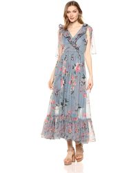 french connection flori embroidered maxi dress