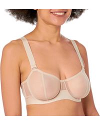 DKNY - S Sheers Convertible Strapless Demi Bra - Lyst
