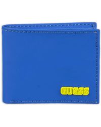 Guess - Leather Slim Bifold Wallet - Lyst