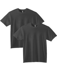 American Apparel - Sueded T-shirt - Lyst