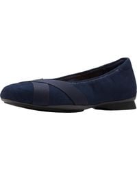 Clarks - Jazmynn Gem Ballet Flat - Lyst