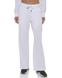 DKNY - Repeat Logo Essential Track Pants - Lyst