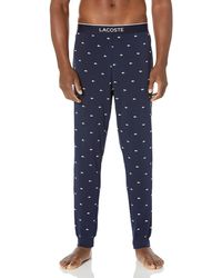 Lacoste - Printed Pajama Pants - Lyst
