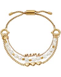 ALEX AND ANI - "home Is Where The Heart Is" Mama Stranded Bracelet - Lyst