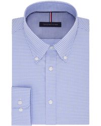 tommy hilfiger mens white dress shirts