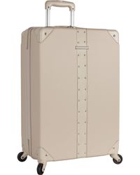 vince camuto studded luggage