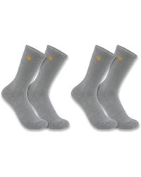 Carhartt - Force Midweight Crew Sock 2 Pack - Lyst