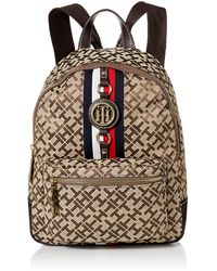 tommy hilfiger backpack brown