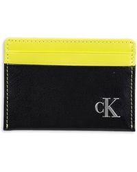 Calvin Klein - Rfid Leather Card Case - Lyst