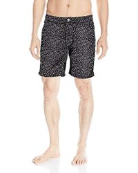 Onia Mens Calder 7.5 Inch Print Swim Trunk