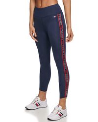 Tommy Hilfiger - Performance High Rise Logo Taping Legging - Lyst