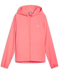 PUMA - Run Favorite Hooded Woven Jacket - Lyst