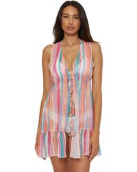 Lucky Brand - Standard Porto Covo Open Front Chiffon Tunic - Lyst